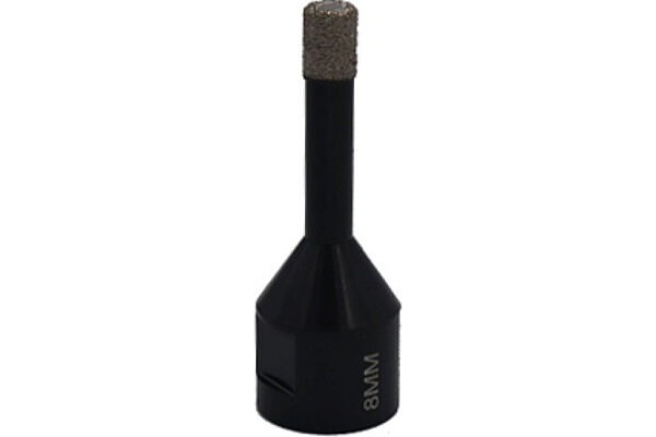 Коронка 8 мм под УШМ керамогранит гранит Super Hard Hilberg