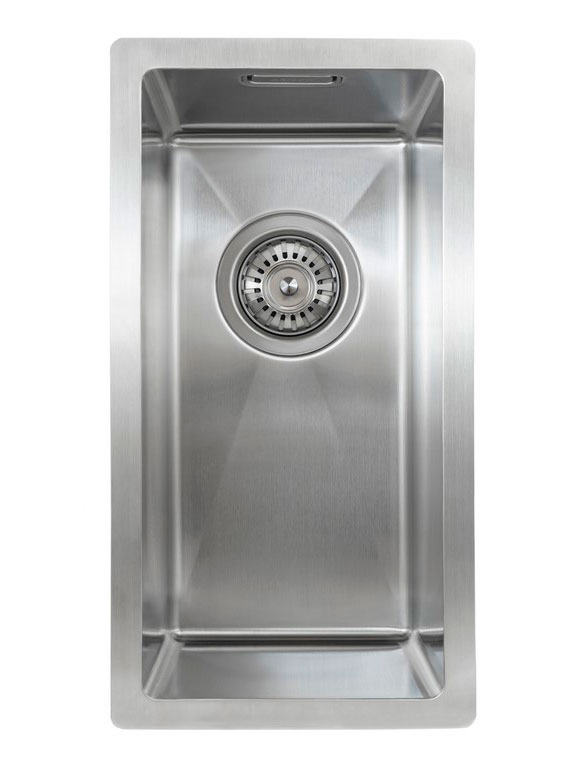 Мойка из нержавейки KAISER 230x440x200*2.0+1.2mm (цвет покрытия: сталь) /сифон