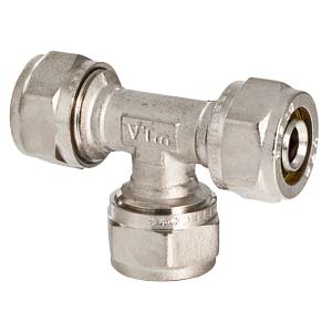 Тройник м/п перех. 20х20х16* (Valtec)