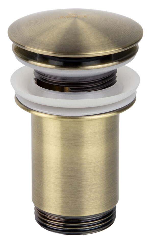 Донный клапан KАISER автомат, металл ( бронза)