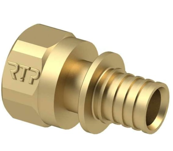 Муфта аксиальная 16*3/4 ВР "RTP" (200/10) Латунь