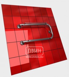 Полотенцесушитель ДВИН P 32/60 1" С полкой Водяной (К0)