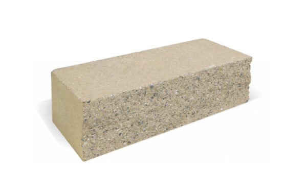 Кирпич облицовочный Brickstone РВАНЫЙ ЛОЖОК Сахара 250х95х65 мм